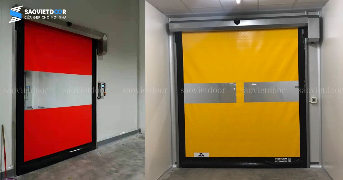 Cửa Cuốn Nhanh Tự Phục Hồi Chính Hãng 19 Cửa cuốn nhanh tự phục hồi