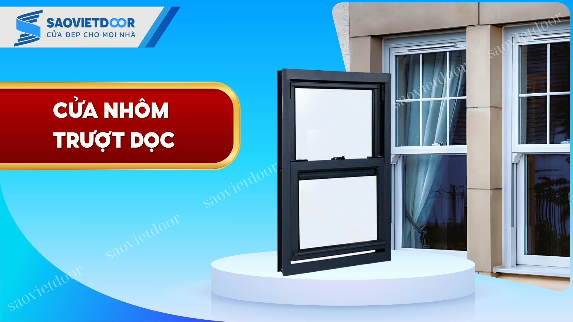 Cửa Nhôm Trượt Dọc Chính Hãng 25 Cửa nhôm trượt dọc