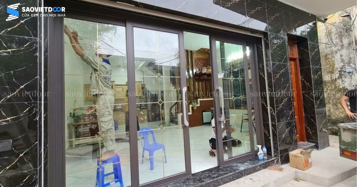 Cửa Nhôm Trượt Quay CAD Chính Hãng 26 Cửa nhôm trượt quay CAD