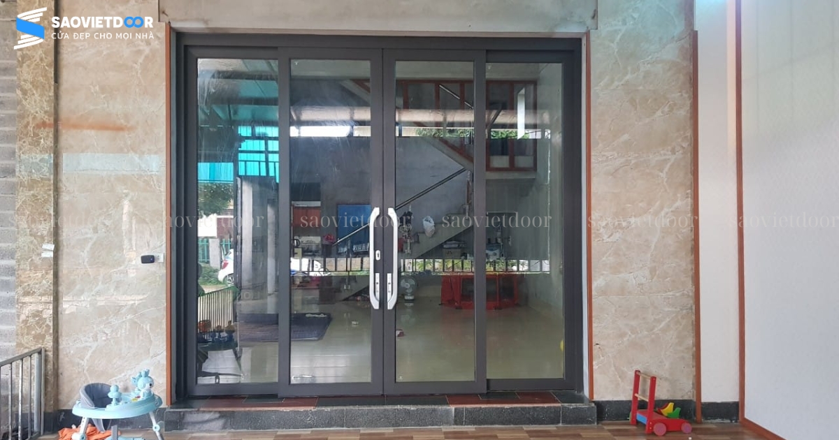 Cửa Nhôm Trượt Quay CAD Chính Hãng 24 Cửa nhôm trượt quay CAD