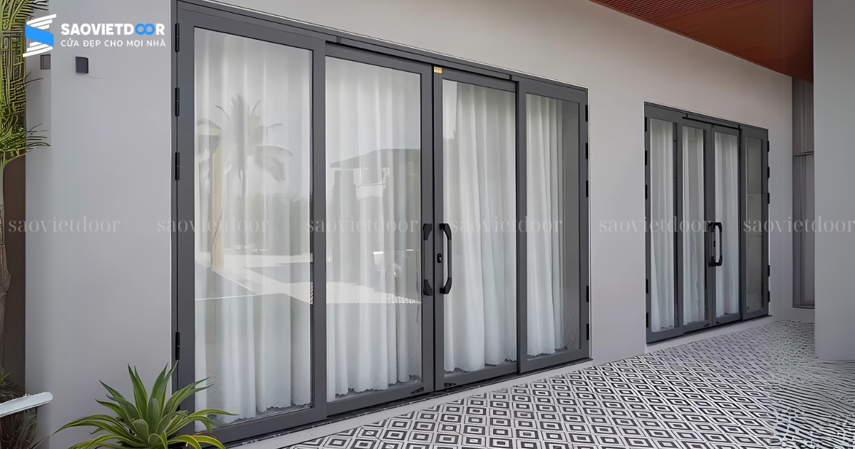 Cửa Nhôm Trượt Quay Eurotech Chính Hãng 24 Cửa nhôm trượt quay Eurotech
