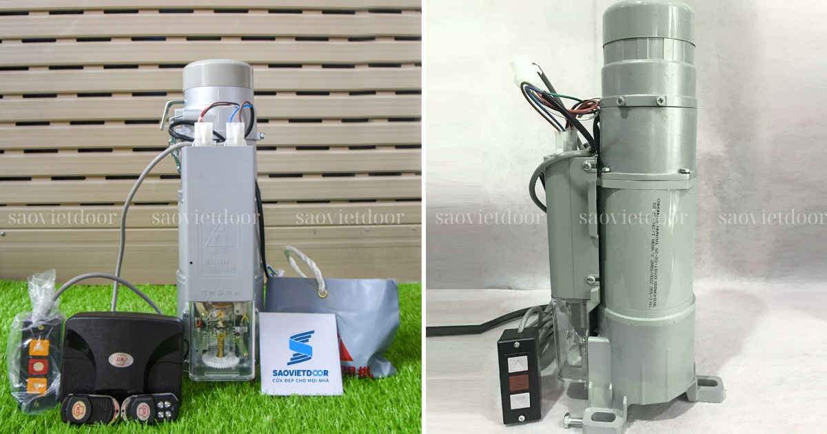 Motor Cửa Cuốn Đài Loan YH 400kg Chính Hãng 19 Motor cửa cuốn Đài Loan YH 400kg