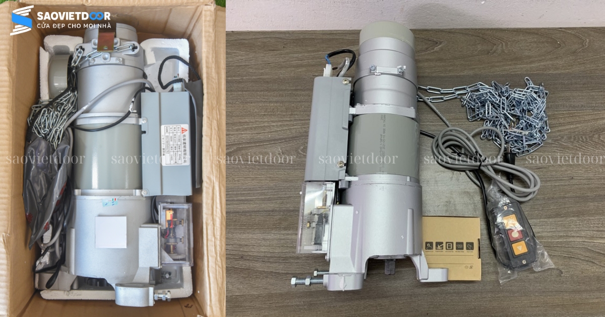 Motor Cửa Cuốn Đài Loan YH 700kg Chính Hãng 19 Motor cửa cuốn Đài Loan YH 700kg