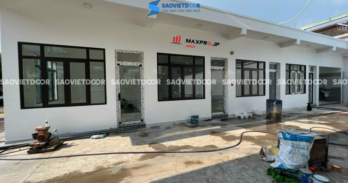 Công trình sử dụng Cửa Nhôm Maxpro hệ R55C Cho Anh Nam - Hưng Yên 27 Công trình sử dụng Cửa Nhôm Maxpro hệ R55C Cho Anh Nam - Hưng Yên