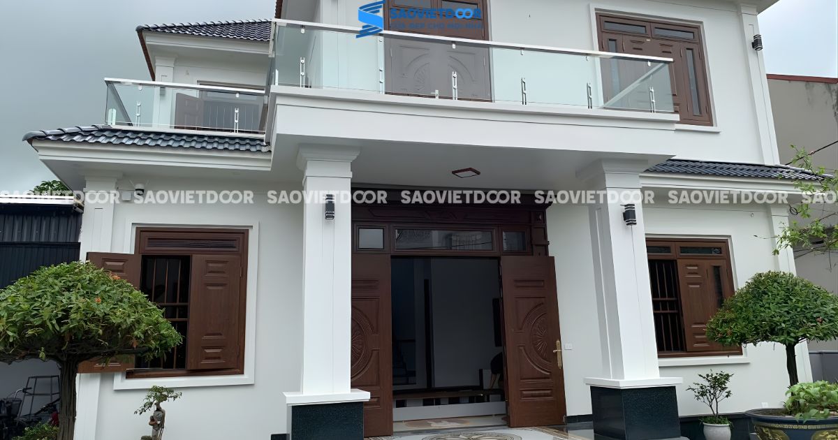 Công trình sử dụng Cửa Thép Vân Gỗ Cho Anh Huỳnh - Bắc Giang 39 Công trình sử dụng Cửa Thép Vân Gỗ Cho Anh Huỳnh - Bắc Giang