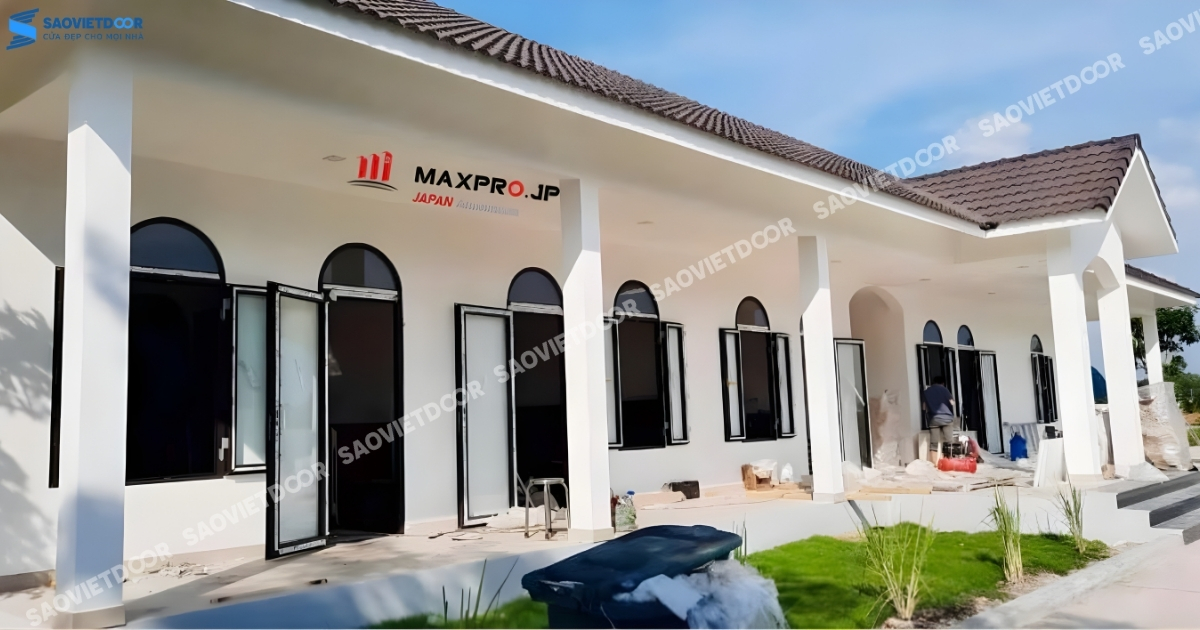 Công trình sử dụng Cửa Nhôm Maxpro hệ R55C Cho Anh Nam - Hưng Yên 18 Công trình sử dụng Cửa Nhôm Maxpro hệ R55C Cho Anh Nam - Hưng Yên