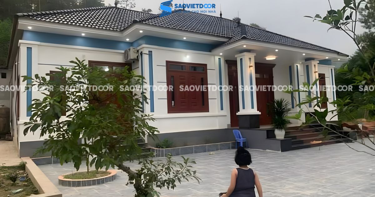 Công trình sử dụng Cửa Thép Vân Gỗ Cho Anh Huỳnh - Bắc Giang 42 Công trình sử dụng Cửa Thép Vân Gỗ Cho Anh Huỳnh - Bắc Giang