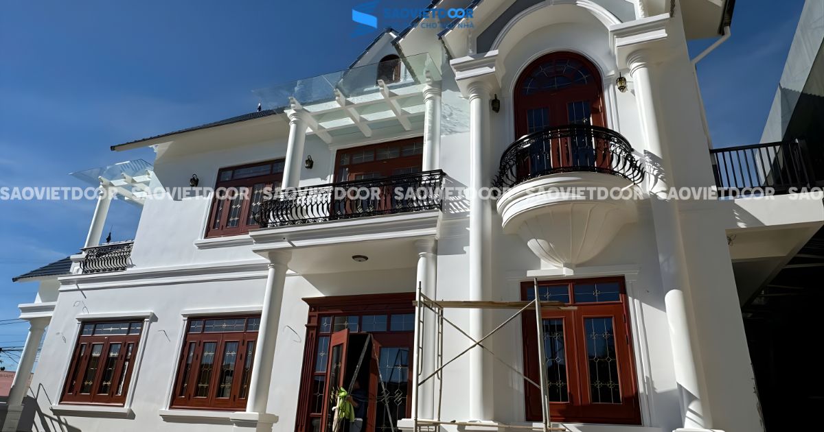 Công trình sử dụng Cửa Thép Vân Gỗ Cho Anh Huỳnh - Bắc Giang 43 Công trình sử dụng Cửa Thép Vân Gỗ Cho Anh Huỳnh - Bắc Giang