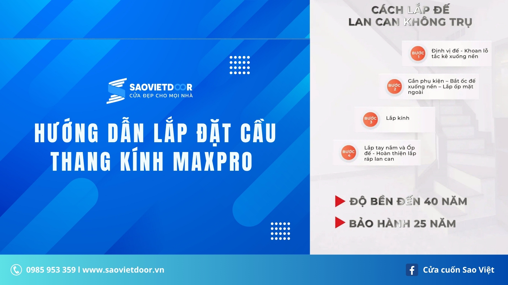 Hướng Dẫn Cách Lắp Đặt Lan Can Kính MaxPro Đúng Cách 31 1920X1080 11