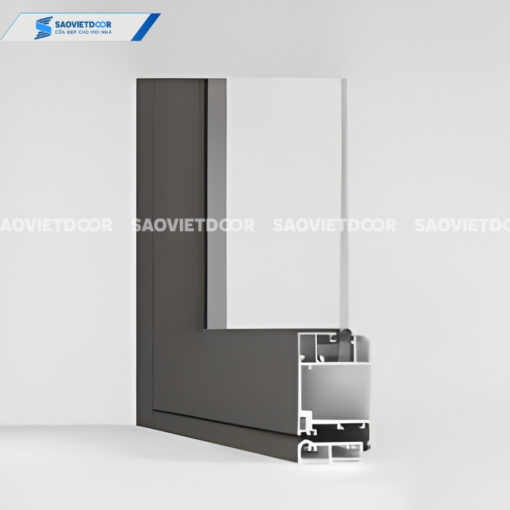 Cửa nhôm thuỷ lực Maxpro màu champagne chính hãng 19 2 26