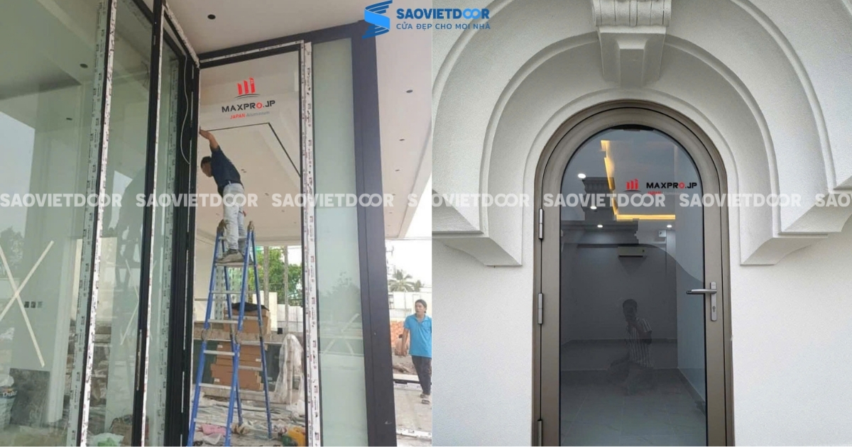 Công trình sử dụng Cửa Nhôm Maxpro hệ R55C Cho Anh Nam - Hưng Yên 22 Công trình sử dụng Cửa Nhôm Maxpro hệ R55C Cho Anh Nam - Hưng Yên