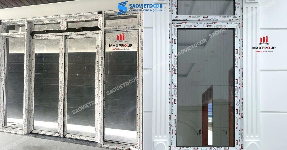 Công trình lắp đặt Cửa nhôm kính Maxpro Nhật Bản Cao Cấp cho Anh Phương - Hải Dương 14 Công trình lắp đặt Cửa nhôm kính Maxpro Nhật Bản Cao Cấp