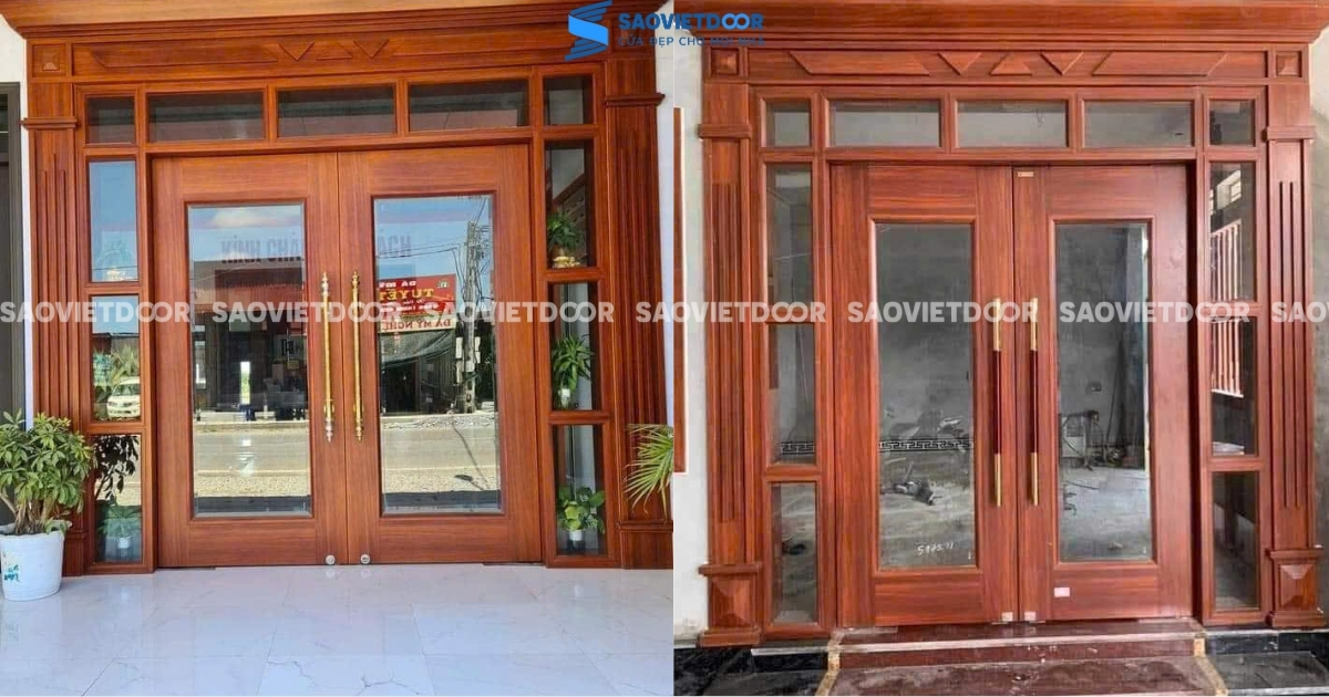 77 Mẫu Cửa Thép Vân Gỗ Đại Sảnh Cao Cấp 72 77 Mẫu Cửa Thép Vân Gỗ Đại Sảnh Cao Cấp