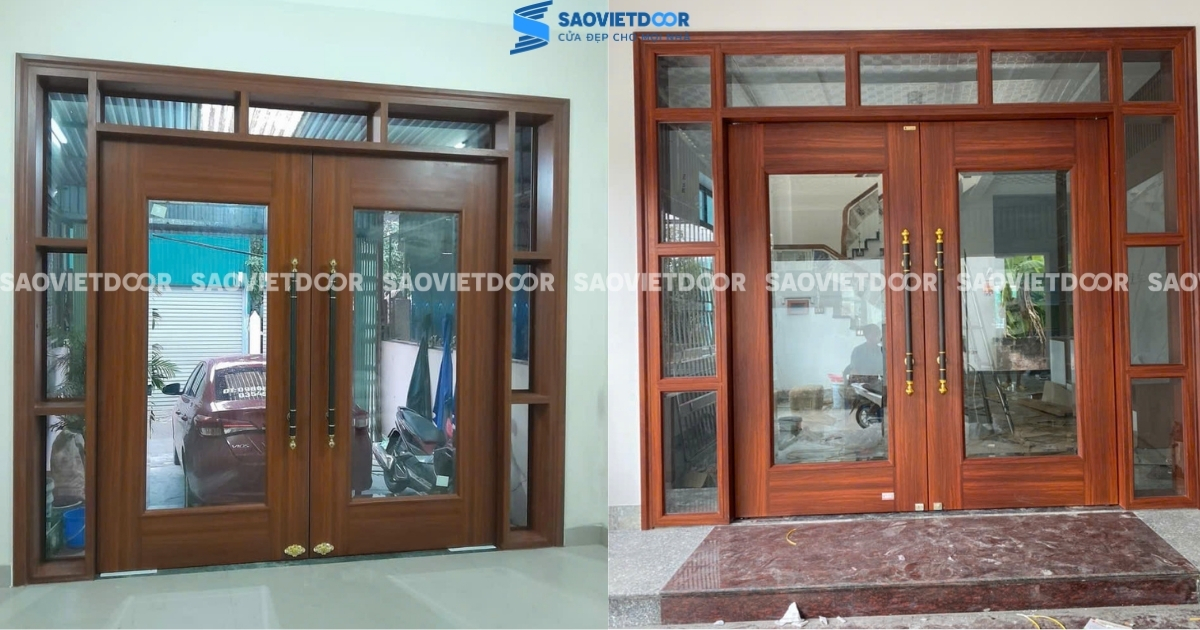 77 Mẫu Cửa Thép Vân Gỗ Đại Sảnh Cao Cấp 74 77 Mẫu Cửa Thép Vân Gỗ Đại Sảnh Cao Cấp