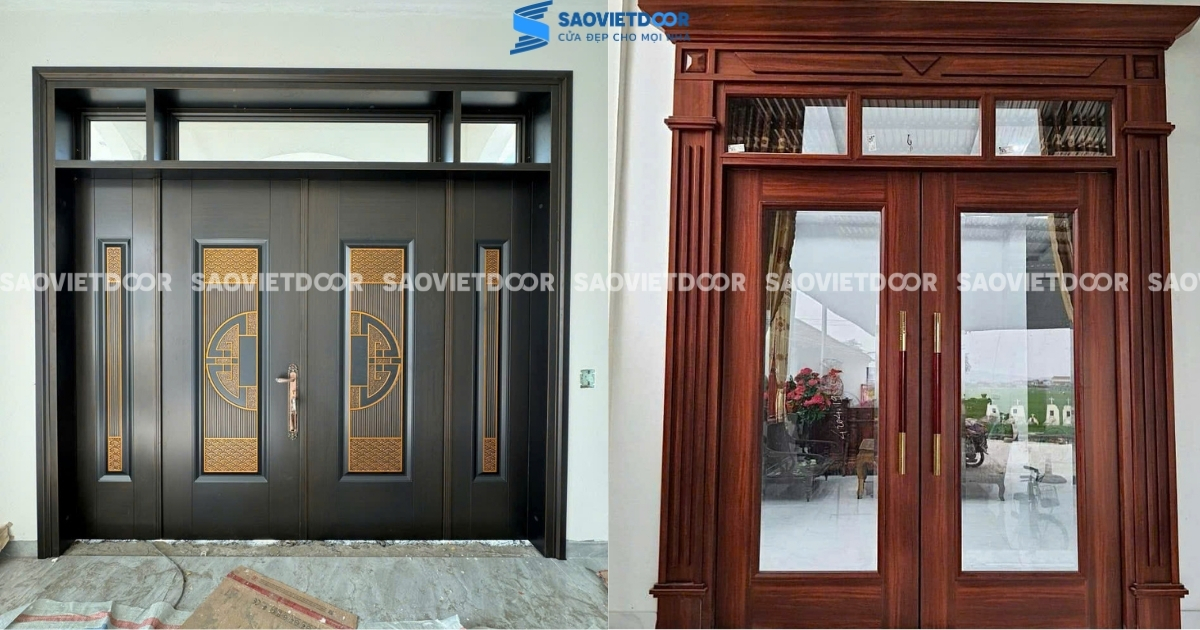 77 Mẫu Cửa Thép Vân Gỗ Đại Sảnh Cao Cấp 76 77 Mẫu Cửa Thép Vân Gỗ Đại Sảnh Cao Cấp