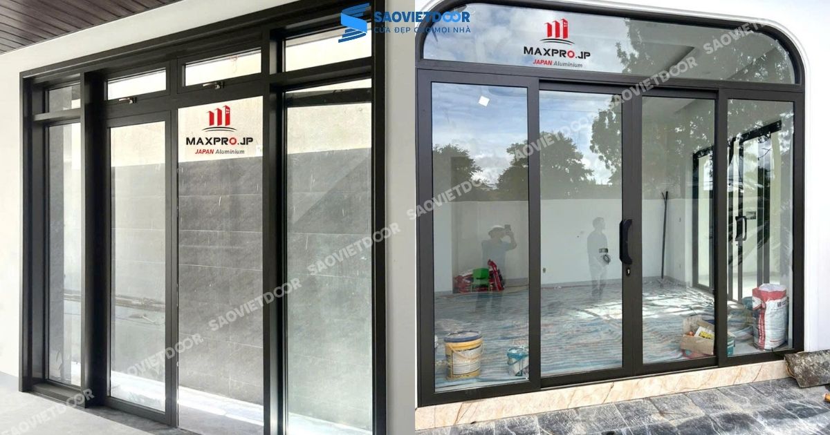 Công trình lắp đặt Cửa nhôm kính Maxpro Nhật Bản Cao Cấp cho Anh Phương - Hải Dương 15 Công trình lắp đặt Cửa nhôm kính Maxpro Nhật Bản Cao Cấp