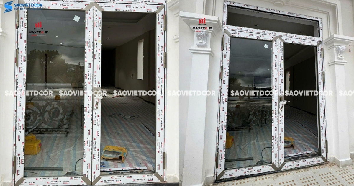 Công Trình Sử Dụng Hệ Cửa R65 Của Anh Phong - Thanh Hoá 22 Công Trình Sử Dụng Hệ Cửa R65 Của Anh Phong - Thanh Hoá