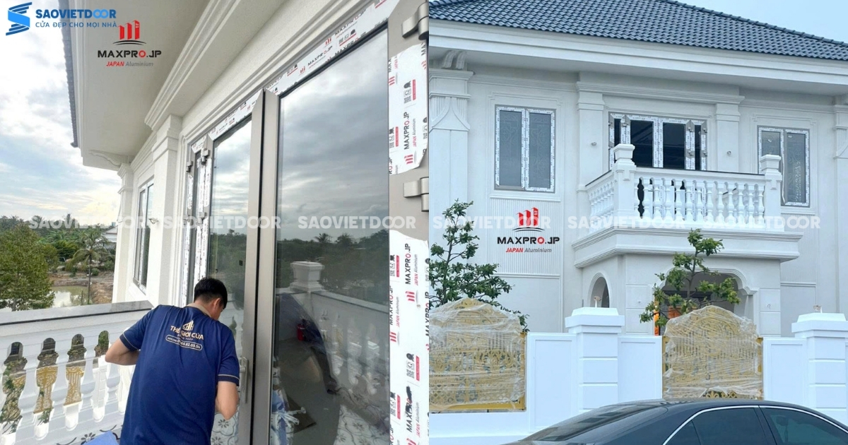 Công Trình Sử Dụng Cửa Mở Quay Hệ R83 Maxpro Của Anh Duy - Quảng Ninh 17 Công Trình Sử Dụng Cửa Mở Quay Hệ R83 Maxpro Của Anh Duy - Quảng Ninh