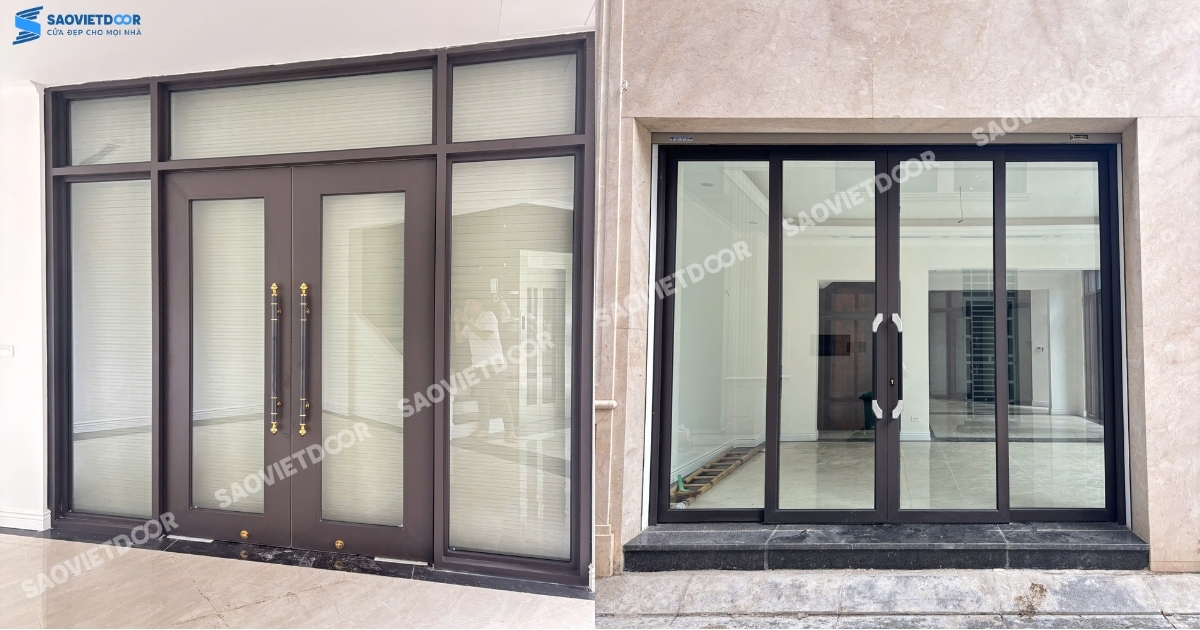 Công trình lắp đặt cửa nhôm trượt quay DDM và cửa thuỷ lực Syaluk cho Anh Thành - Vạn Phúc 23 Công trình lắp đặt cửa nhôm trượt quay DDM và cửa thuỷ lực Syaluk