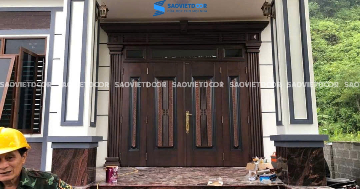 77 Mẫu Cửa Thép Vân Gỗ Đại Sảnh Cao Cấp 79 77 Mẫu Cửa Thép Vân Gỗ Đại Sảnh Cao Cấp