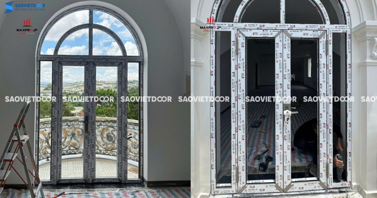 Công Trình Sử Dụng Hệ Cửa R65 Của Anh Phong - Thanh Hoá 23 Công Trình Sử Dụng Hệ Cửa R65 Của Anh Phong - Thanh Hoá
