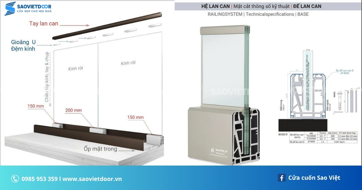 Hướng Dẫn Cách Lắp Đặt Lan Can Kính MaxPro Đúng Cách 20 Hướng Dẫn Cách Lắp Đặt Lan Can Kính MaxPro Đúng Cách