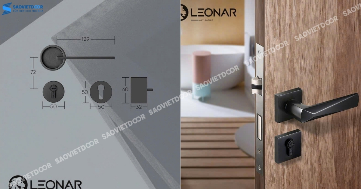 Các Mẫu Tay Nắm Khóa Leonar Mới Nhất 28 Các mẫu tay nắm khóa Leonar mới nhất