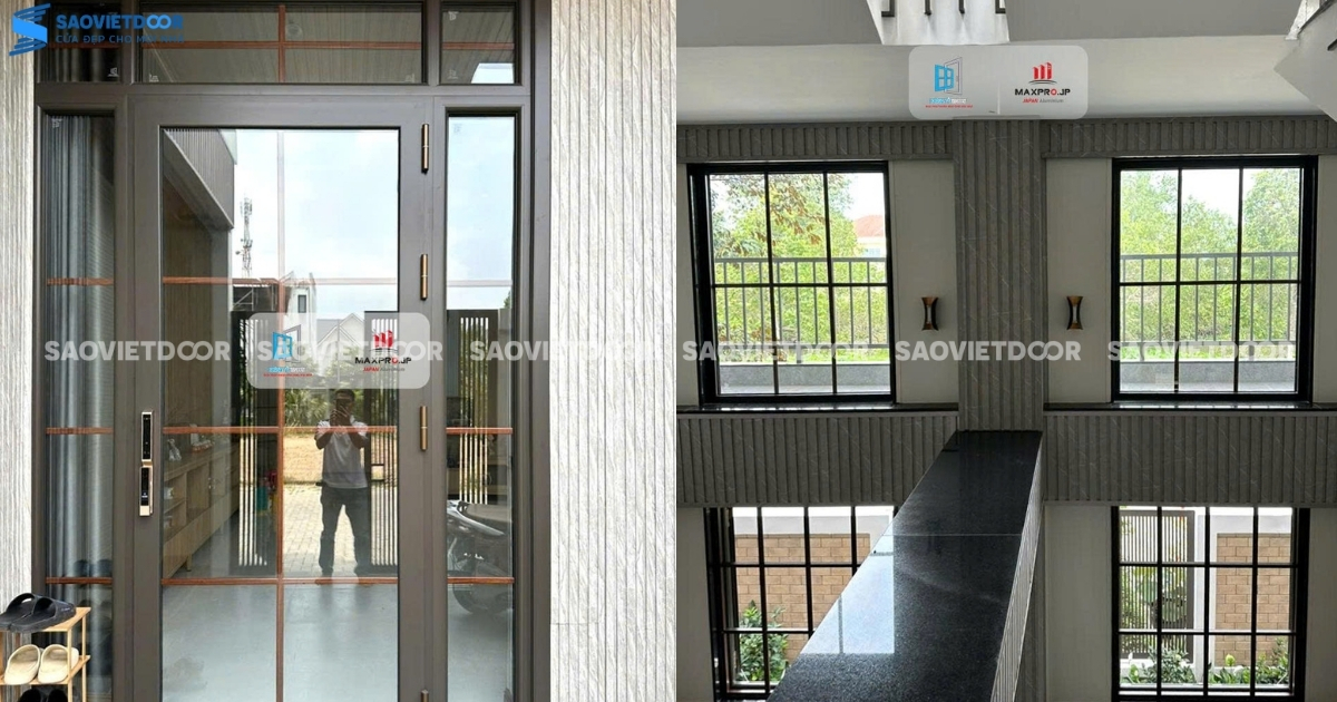 Lắp Đặt Cửa Mở Quay Hệ R83 Maxpro Cho Anh Nam Chị Linh - Hải Dương 30 Lắp Đặt Cửa Mở Quay Hệ R83 Maxpro Cho Anh Nam Chị Linh - Hải Dương