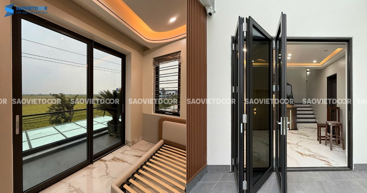 Công Trình Sử Dụng Cửa Nhôm Maxpro Màu Nâu Thu Cho Anh Tuấn - Thái Bình 19 Công Trình Sử Dụng Cửa Nhôm Maxpro Màu Nâu Thu Cho Anh Tuấn - Thái Bình
