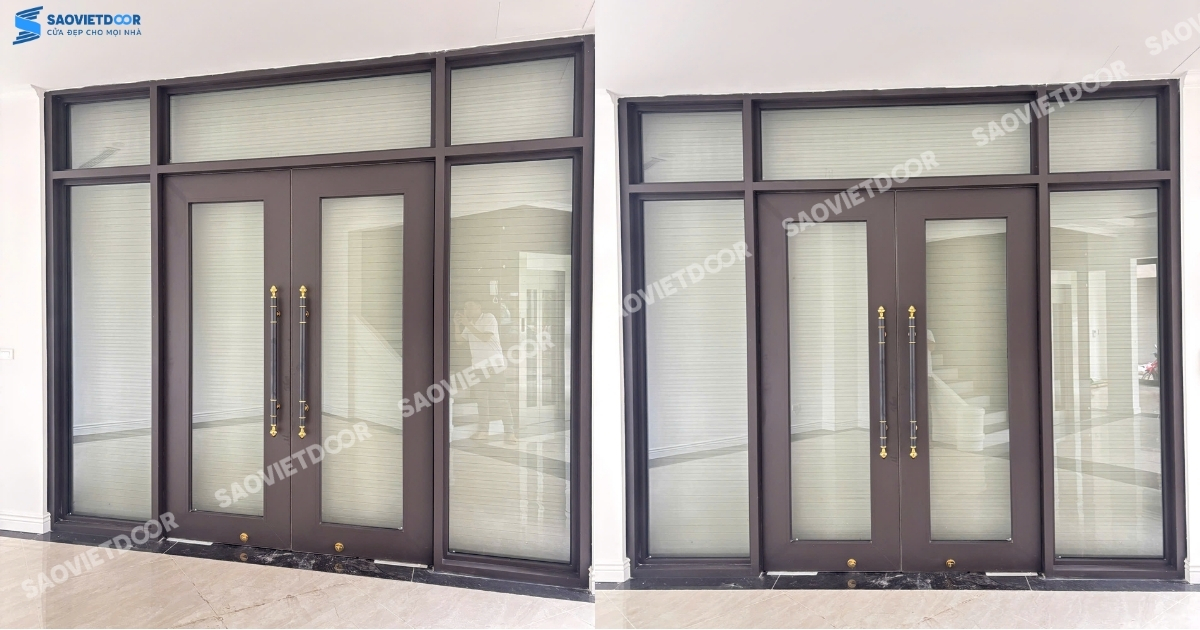 Công trình lắp đặt cửa nhôm trượt quay DDM và cửa thuỷ lực Syaluk cho Anh Thành - Vạn Phúc 26 Công trình lắp đặt cửa nhôm trượt quay DDM và cửa thuỷ lực Syaluk