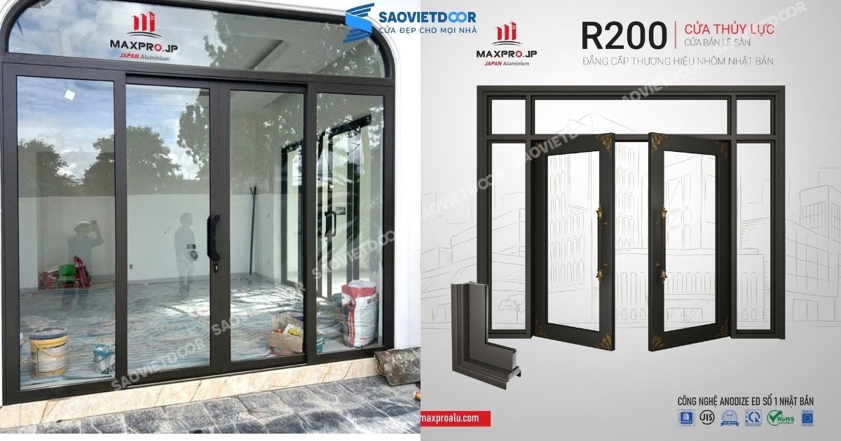 Công trình lắp đặt Cửa nhôm kính Maxpro Nhật Bản Cao Cấp cho Anh Phương - Hải Dương 18 Công trình lắp đặt Cửa nhôm kính Maxpro Nhật Bản Cao Cấp