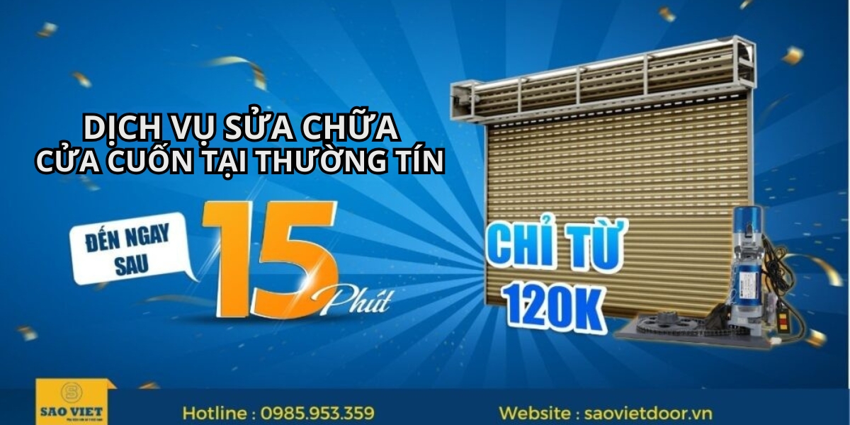 Sửa cửa cuốn tại Thường Tín 10 Dịch vụ sửa cửa cuốn tại Thường Tín của Saovietdoor.