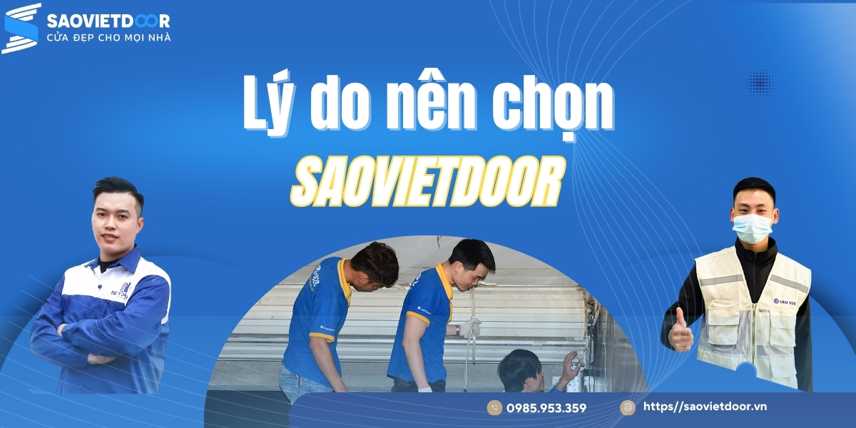Sửa cửa cuốn tại Quốc Oai 14 Lý do khách hàng nên chọn Saovietdoor để sửa cửa cuốn tại Quốc Oai.