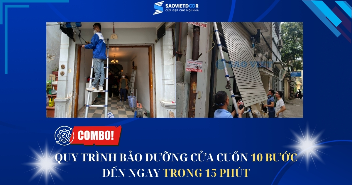 Trung tâm bảo hành cửa cuốn Bossdoor tại Hà Nội 13 Bảo hành cửa cuốn nhanh đến sau 15 phút.
