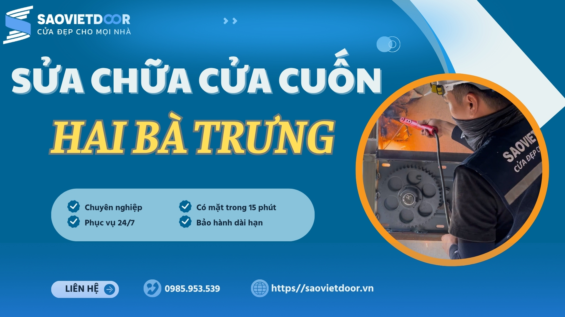 Sửa chữa cửa cuốn tại Hai Bà Trưng - Uy tín, Nhanh chóng, Giá rẻ 25 SUA CHUA CUA CUON HAI BA TRUNG
