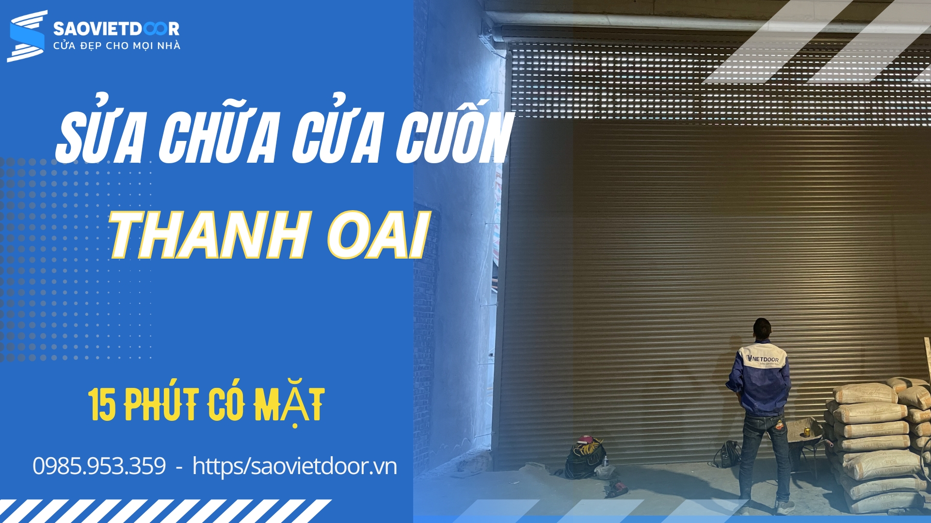 Sửa chữa cửa cuốn tại Thanh Oai - Phục Vụ Nhanh Nhẹn 24/7 17 SUA CHUA CUA CUON THANH OAI