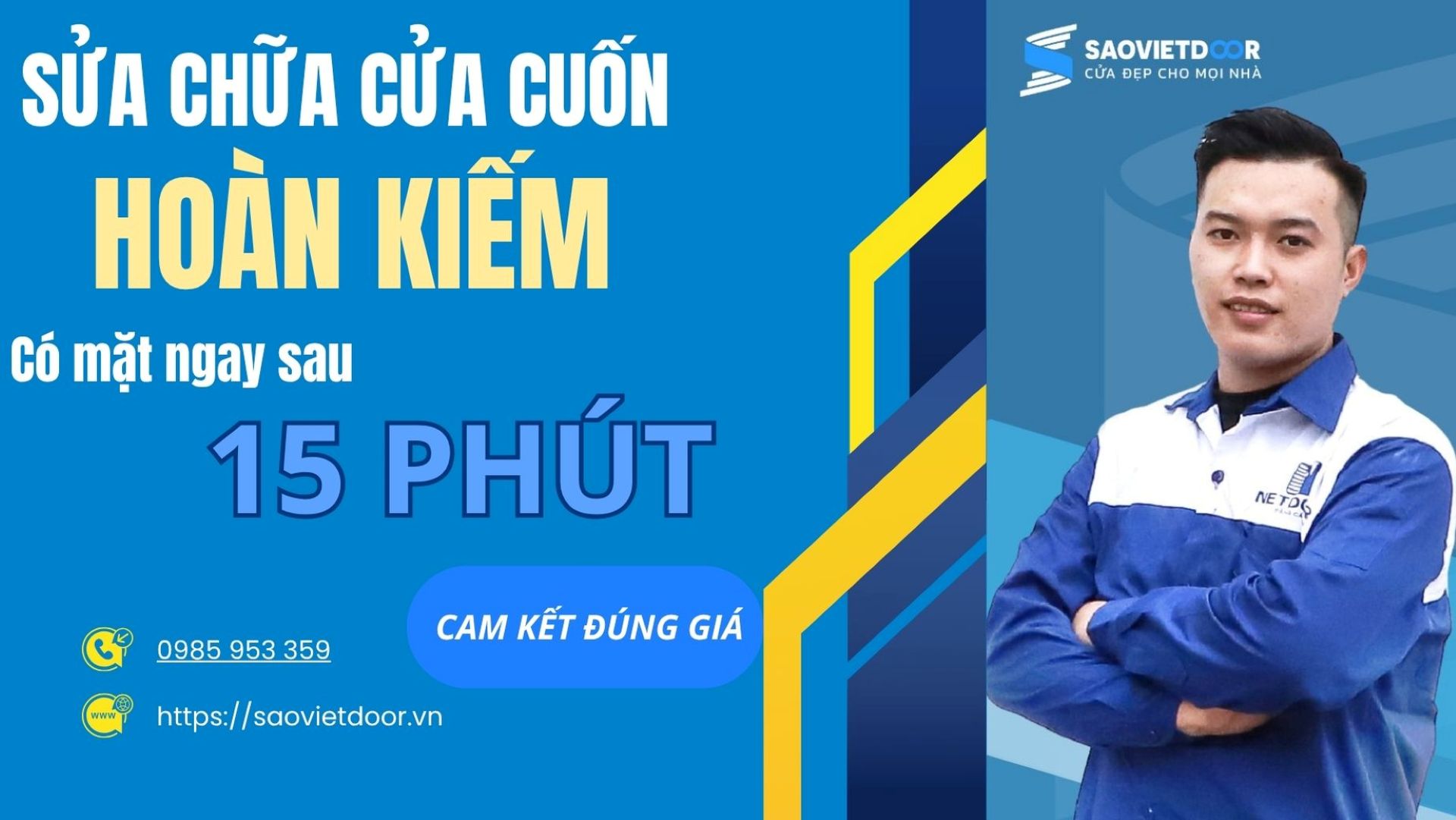 Sửa cửa cuốn tại Hoàn Kiếm - Thợ giỏi đến sau 15 Phút 27 sua cua cuon tai hoan kiem