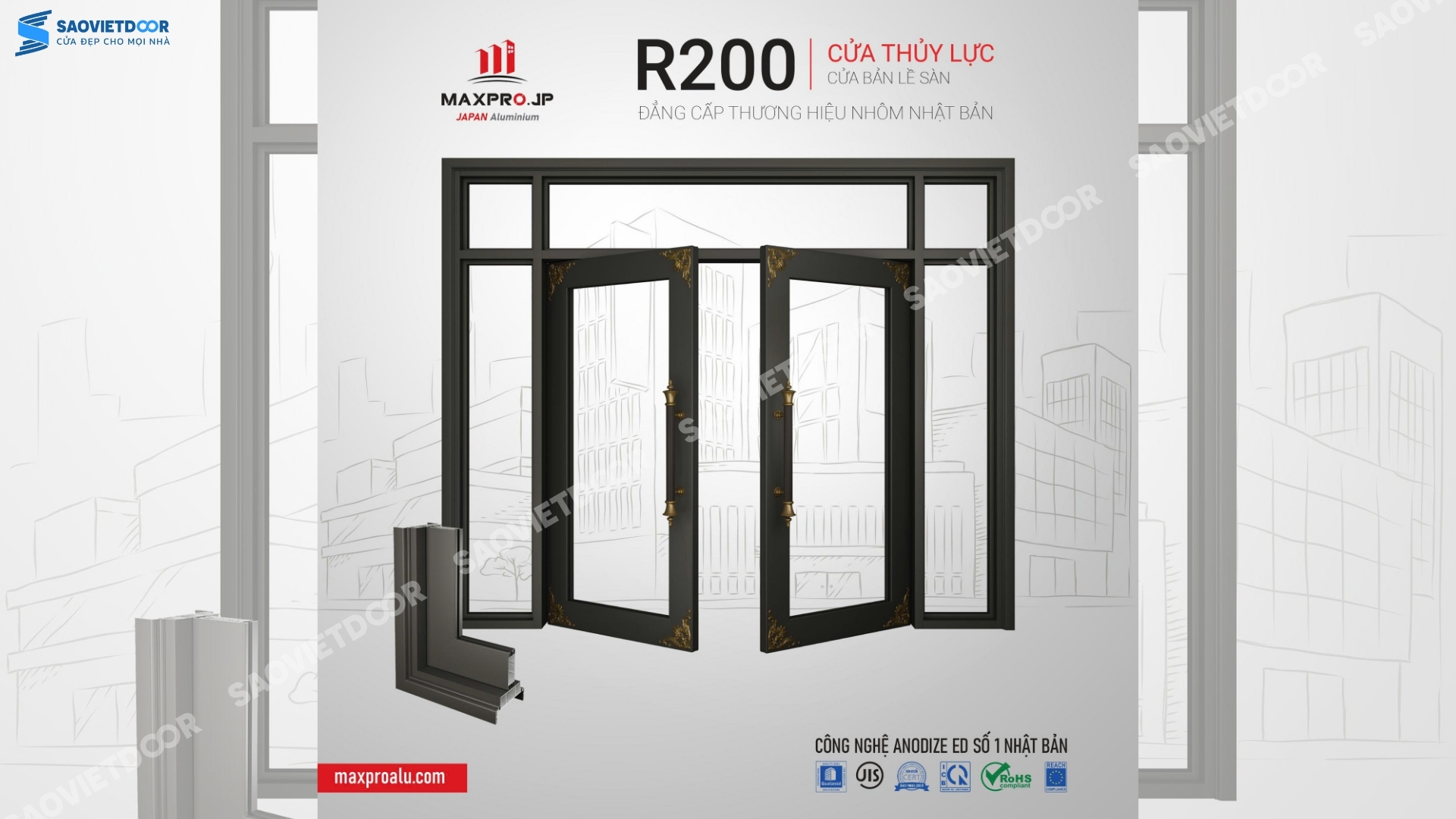 Công trình lắp đặt Cửa nhôm kính Maxpro Nhật Bản Cao Cấp cho Anh Phương - Hải Dương 10 thumnail 6