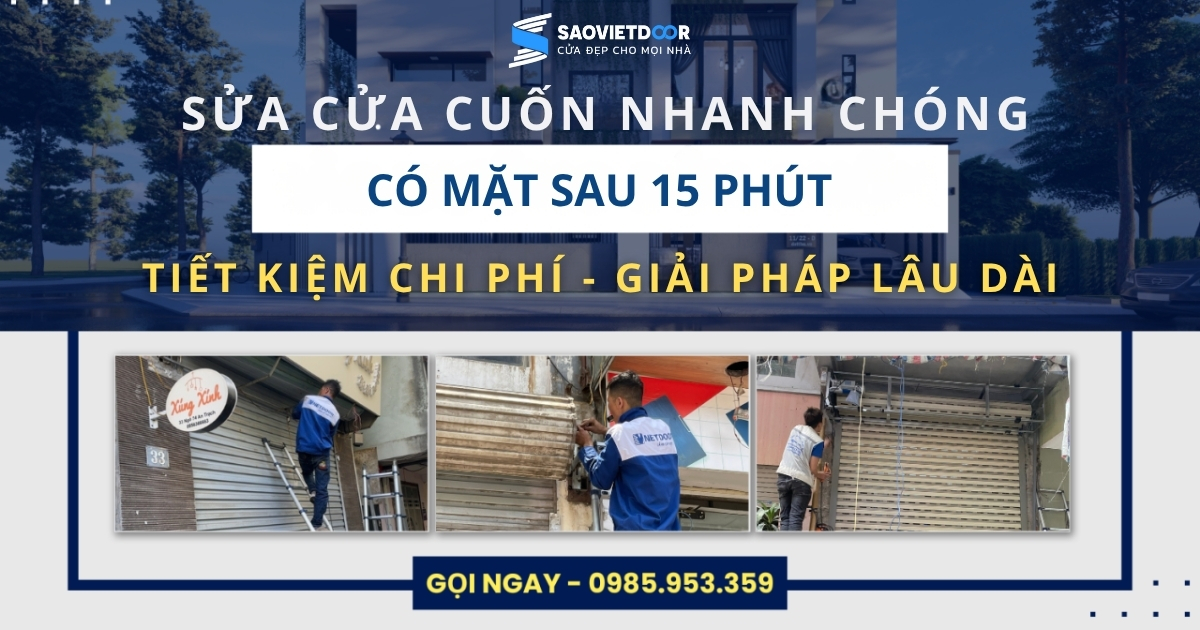 Sửa Cửa Cuốn Nhanh Chóng Có Mặt Sau 15 Phút 18 Sửa Cửa Cuốn Nhanh Chóng Có Mặt Sau 15 Phút