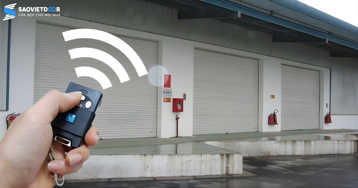 Sửa Cửa Cuốn Không Điều Khiển Được - Cách Khắc Phục 25 Đóng mở cửa phải giữ nút thiết bị