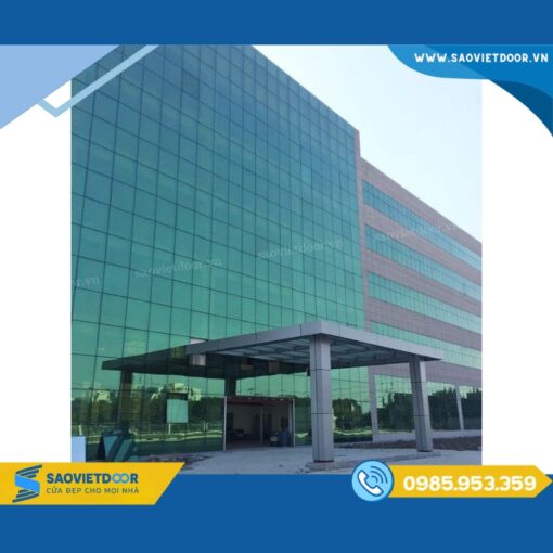 Vách Kính Mặt Dựng Nhôm Xingfa Hệ 65 Chính Hãng