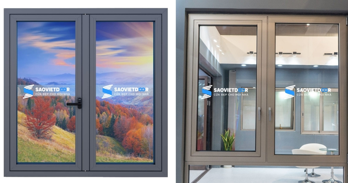 Cửa Sổ Mở Quay Nhôm Xingfa Class A Hệ A65