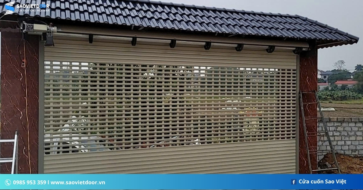Cửa Cuốn Khe Thoáng SSmarts Max 78 Chính Hãng 15 Công trình sử dụng cửa cuốn khe thoáng SSmarts Max 78