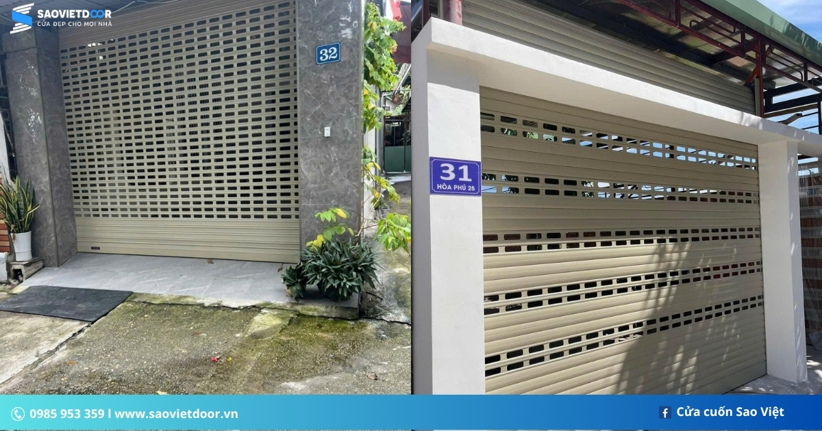 Cửa Cuốn Khe Thoáng SSmarts Max 78 Chính Hãng 16 Công trình sử dụng cửa cuốn khe thoáng SSmarts Max 78