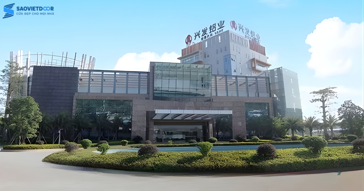 Nhôm Xingfa Có Nguồn Gốc Từ Đâu? 19 Trụ sở nhà máy nhôm xingfa tại Quảng Đông
