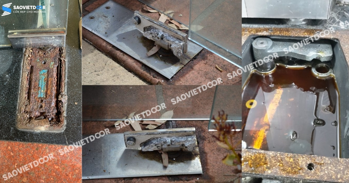 Lỗi bản lề bị hỏng