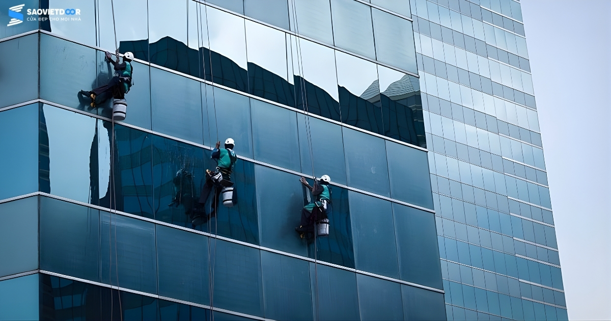Sửa Cửa Kính Và Thay Thế Phụ Kiện Cho Toà Nhà 18 Cần sửa chữa bảo dưỡng cửa kính toà nhà đúng hạn