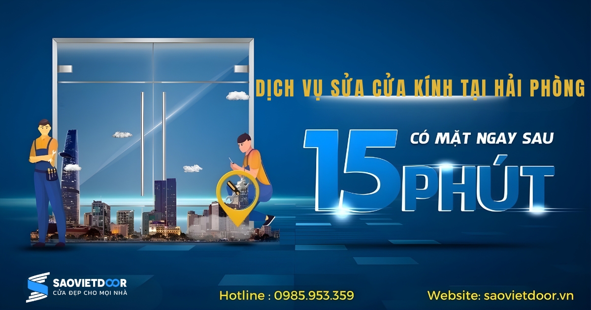Sửa Cửa Kính Tại Hải Phòng 