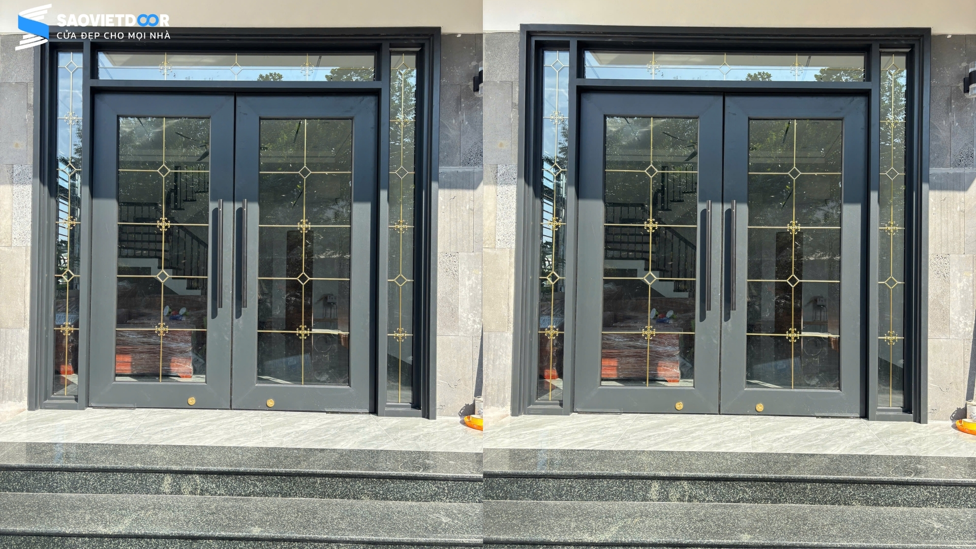Công Trình Lắp Đặt Cửa Nhôm Thuỷ Lực, Cửa Nhôm Xingfa Hệ 55 Màu Xám Đá Tại Gia Lâm 22 Công Trình Lắp Đặt Cửa Nhôm Thuỷ Lực, Cửa Nhôm Xingfa Hệ 55 Màu Xám Đá Tại Gia Lâm