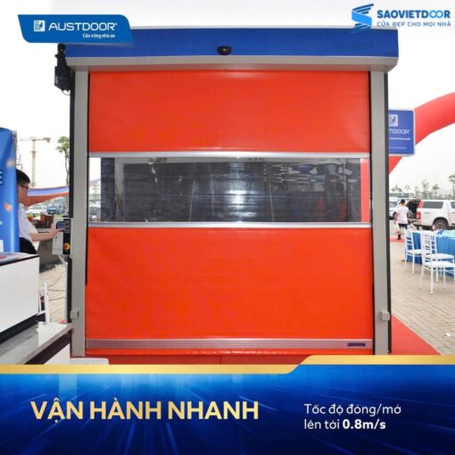 Cửa Cuốn Nhanh PVC Austdoor AD2000I Chính Hãng 13 3